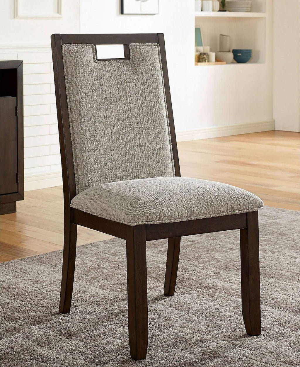 Beige 2 Piece Side Chair Set H481183