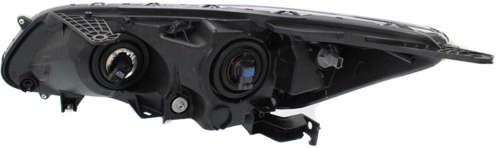 Honda Accord Headlight 2013 2014 2015 Driver Side Halogen Bulbs Included Sedan H6742