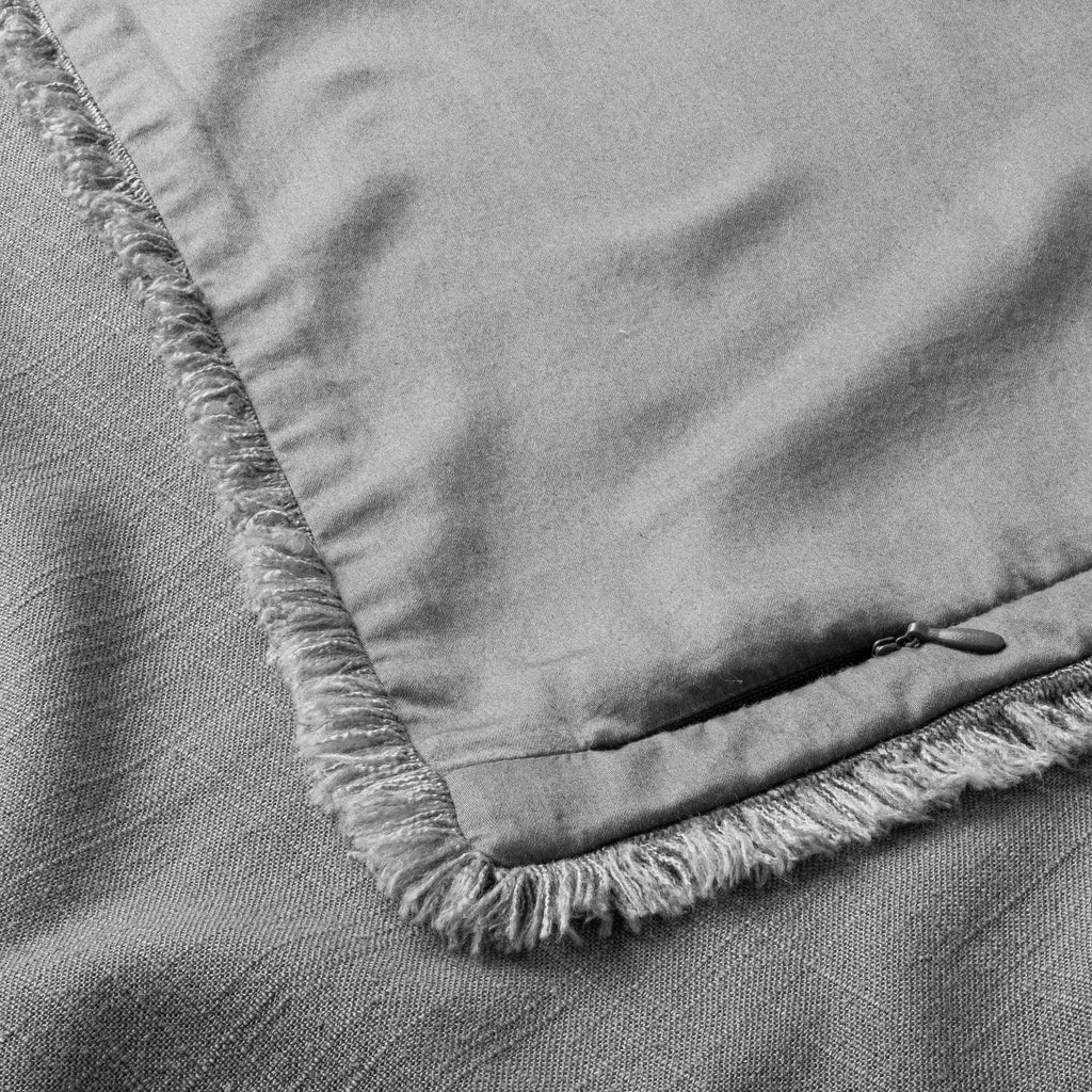 Full/Queen Linen Blend Comforter and Sham Set K6227