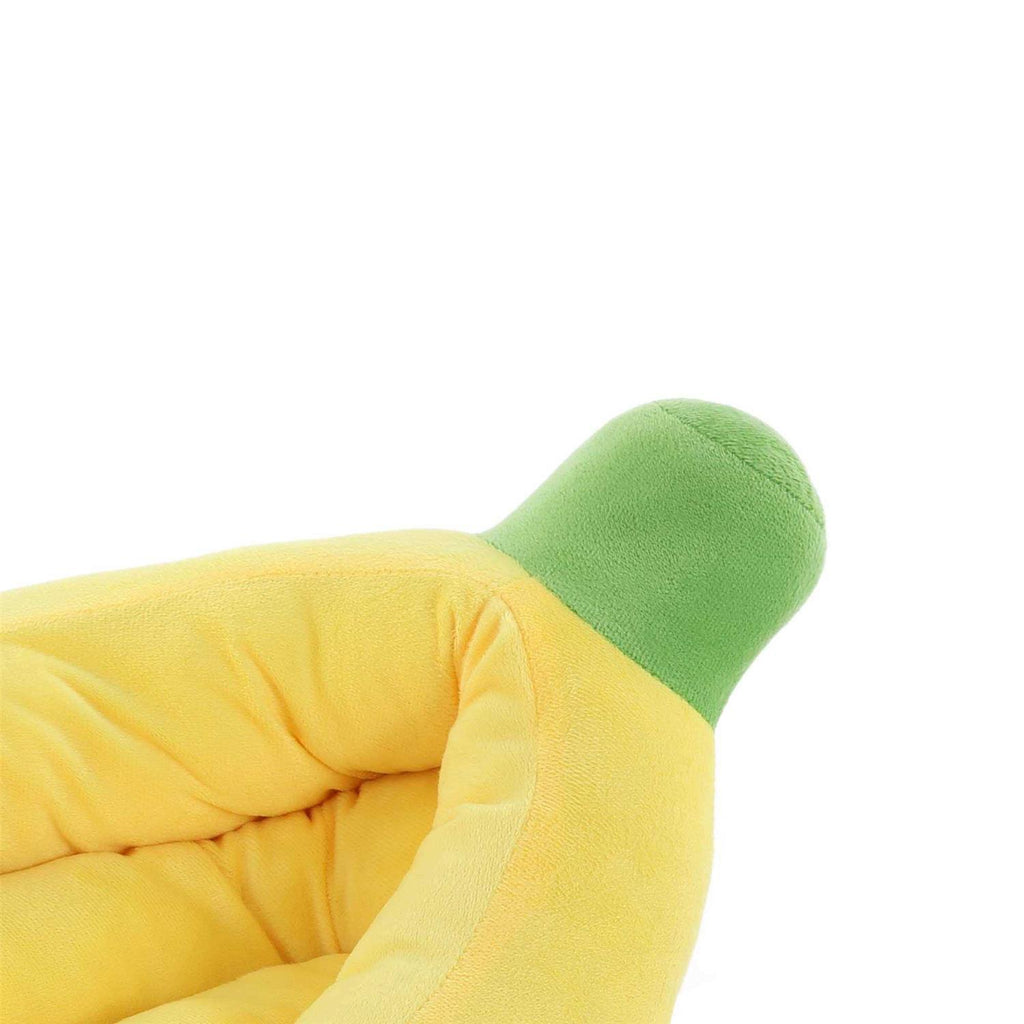 Banana Shape Washable Dog Bed with Removable Cushion H846