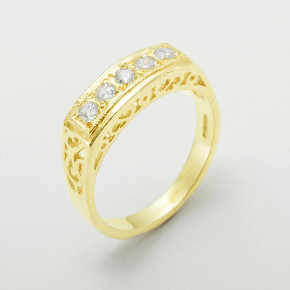 9k Yellow Gold Diamond Eternity Ring Q382