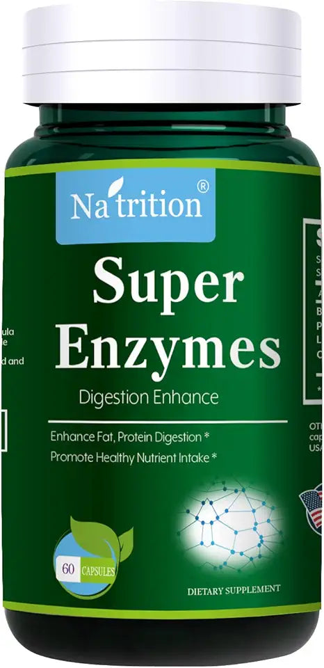 Digestive Multi Enzymes Blend 60 Veggie Capsules Y617677