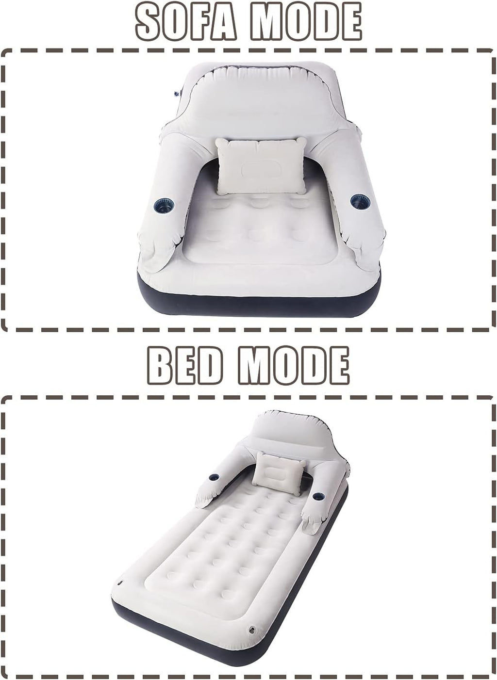 Twin Air Mattress with Soft Backrest Patch Kit M134580
