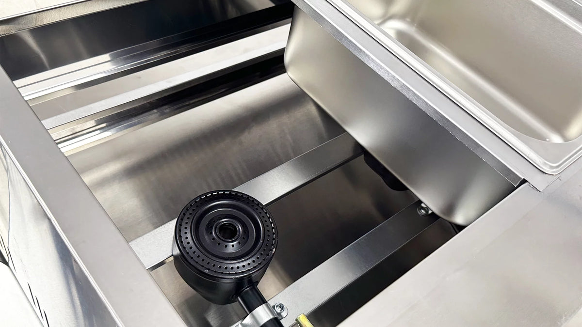 7 gallon Commercial Countertop Double Deep Fryer R865