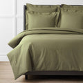 King Supima Cotton Percale Duvet Cover G514