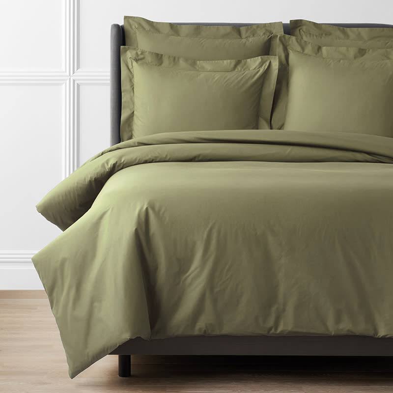 King Supima Cotton Percale Duvet Cover G514
