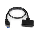 USB 3.0 to 2.5 inch SATA III Hard Drive Adapter Cable with UASP, Black V339751