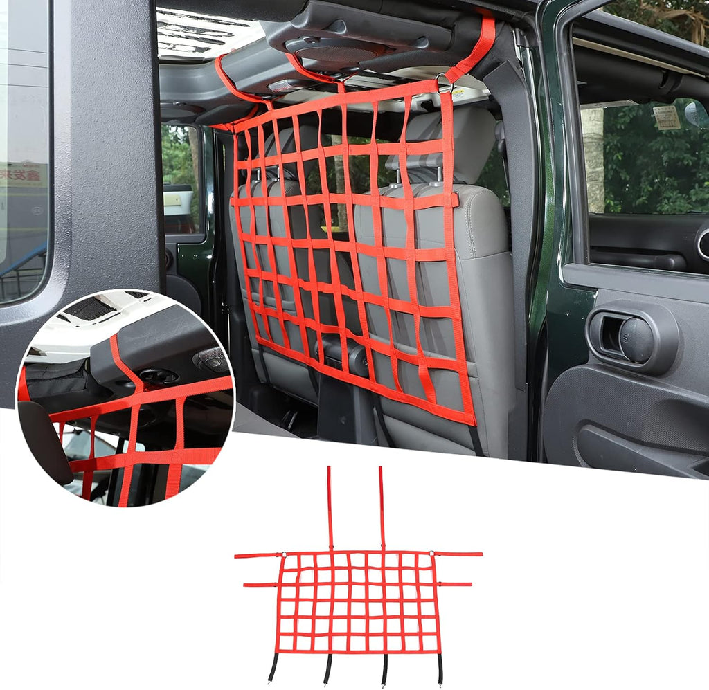 Black Mesh Cargo Net Dog Car Barrier V775457