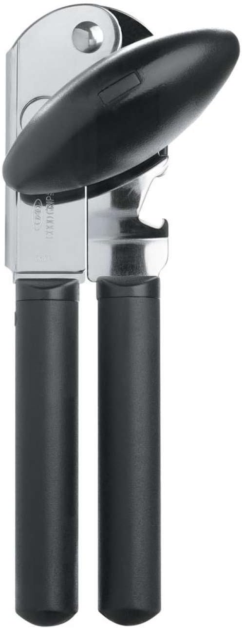 Smooth Edge Electric Automatic Kitchen Can Opener and Soft-Handled Manual Can Opener J666