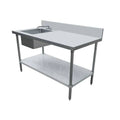 Work Table with Prep Sink C112