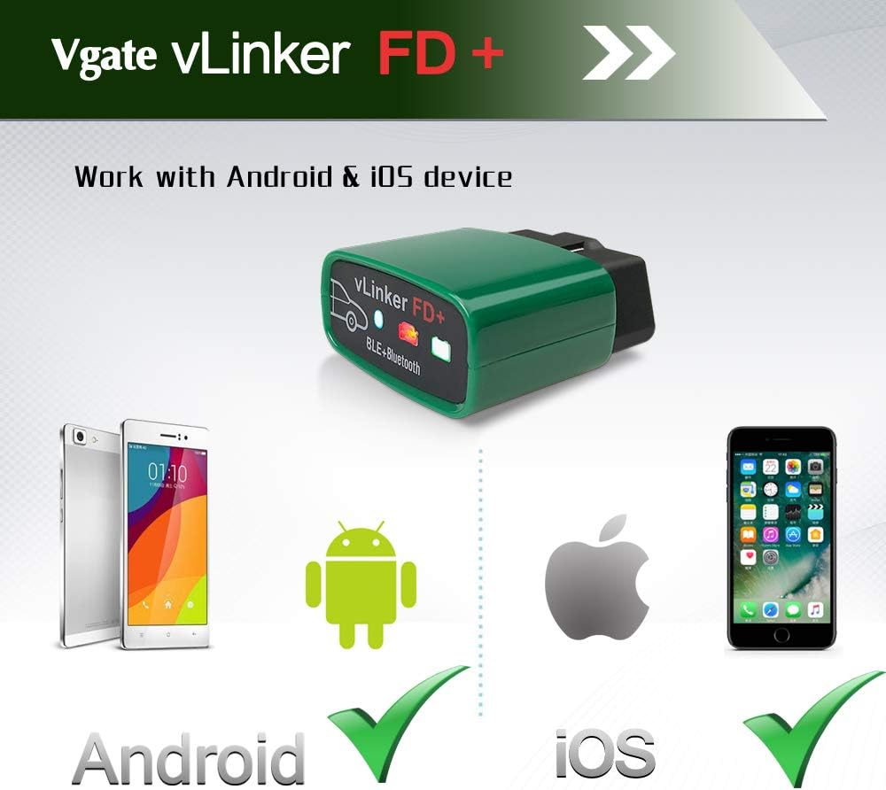 OBD2 Bluetooth Scan Tool Code Reader Pack of 2 T94746