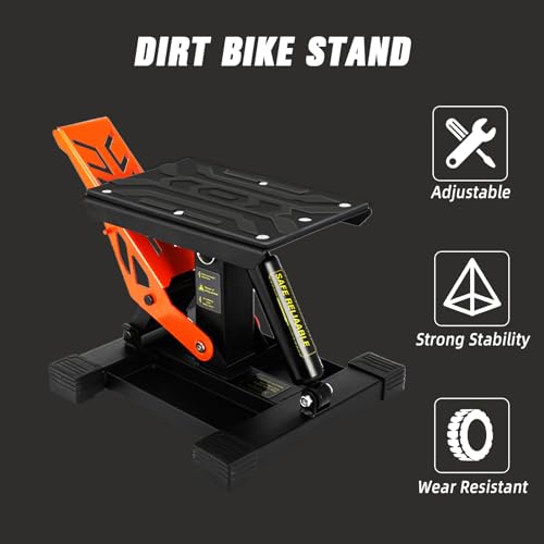 Motorcycle Lift Stand 1000Lbs Hydraulic Adjustable Height V88580