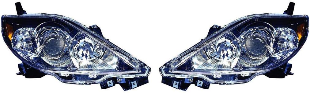 2006 2007 Mazda 5 Headlight Assembly Driver Side S5761