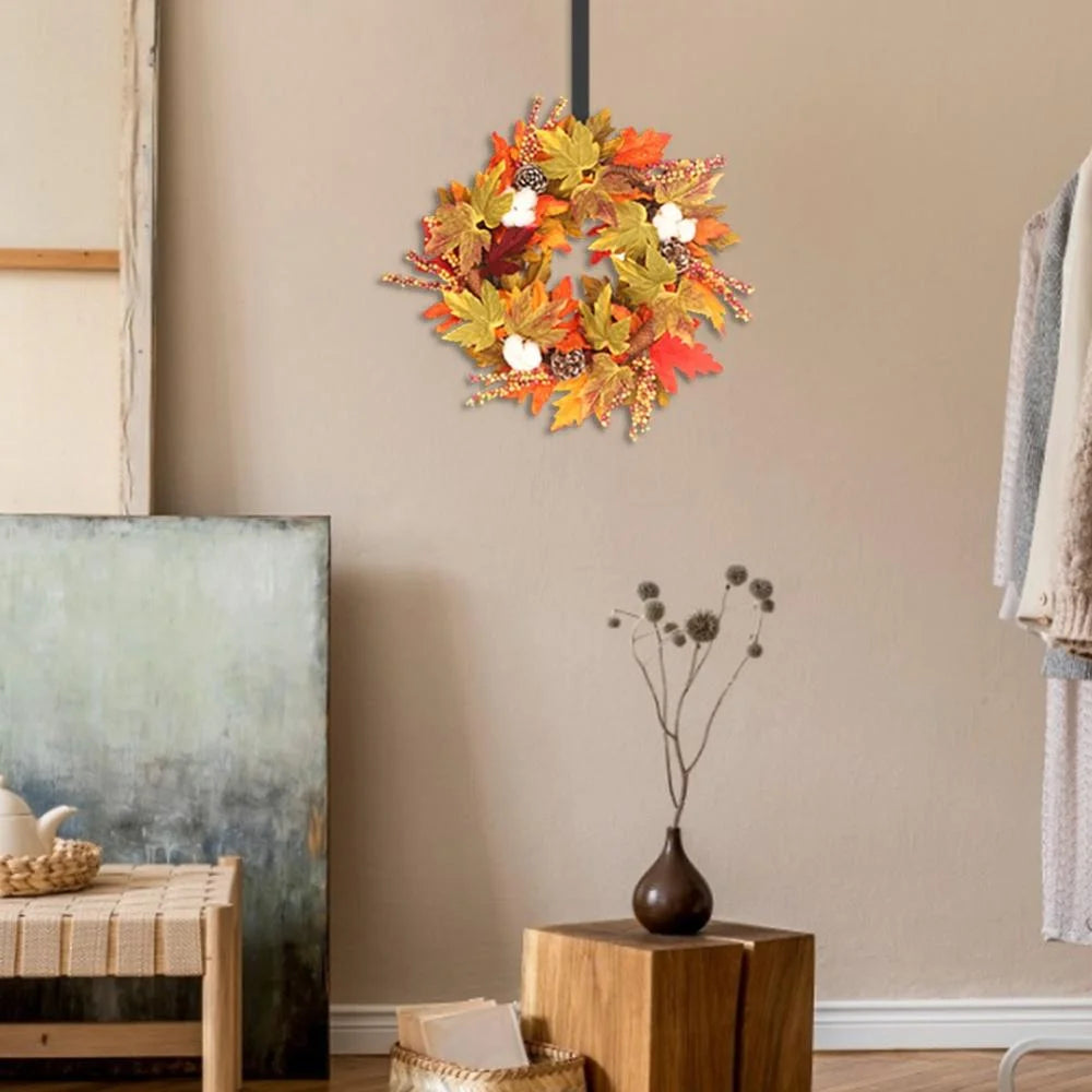 Cotton Berries Wreath C372