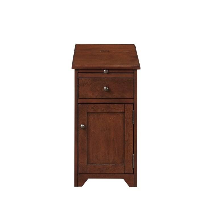 1-drawer 1-door Side Table with USB Charger I829