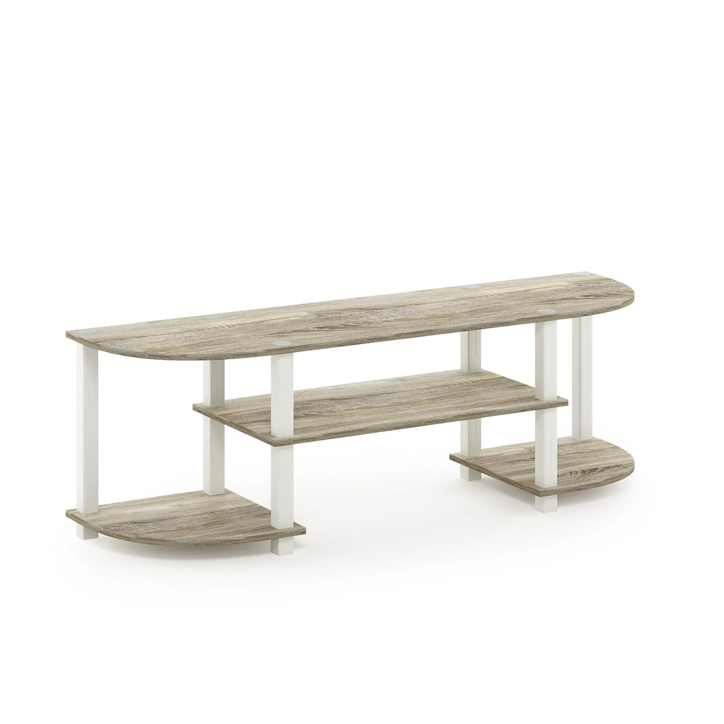 Sonoma Oak/White TV Entertainment Center O5368