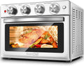 6 Slice 24.5QT Air Fryer Toaster Oven Combo, Stainless Steel K896445