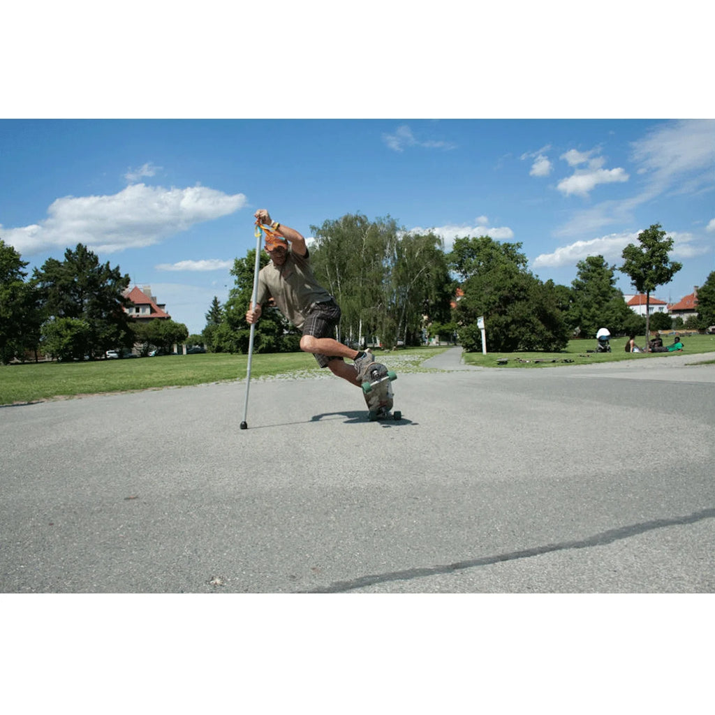 Aluminum Pusher Pole for Longboard Land Paddle K5884