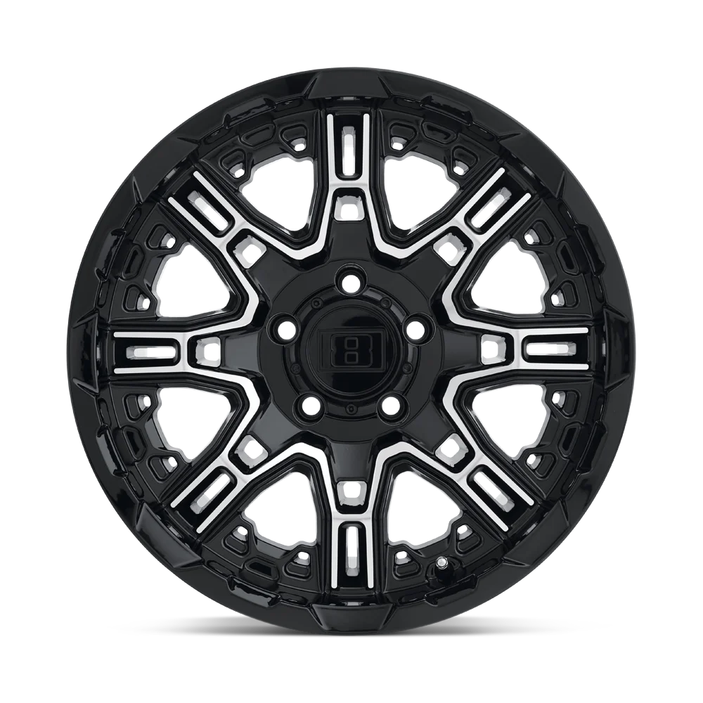Gloss Black Machined Face Wheel R71970