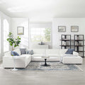 White 7-Piece Sectional Sofa M95100