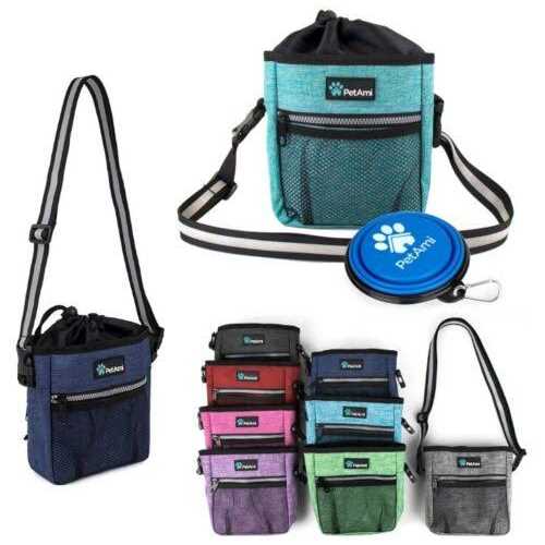 Large Dog Treat Pouch with Pocket Z127