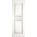 White Raised Panel Shutters Pair G60960