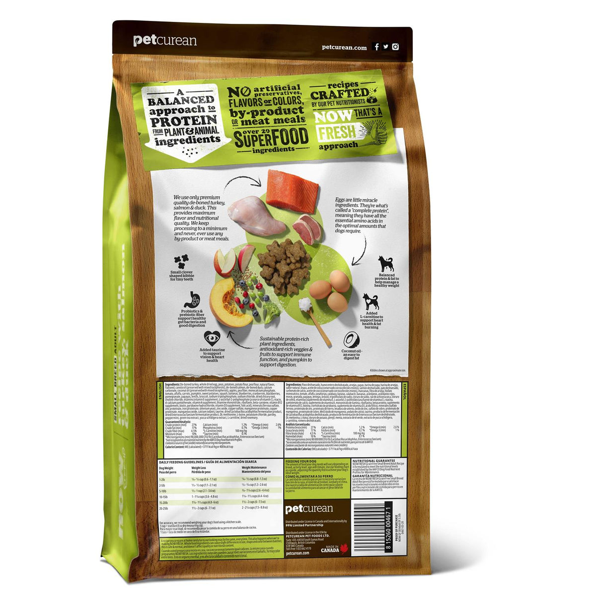 Grain-Free Small Breed Adult Recipe Dry Dog Food S416081