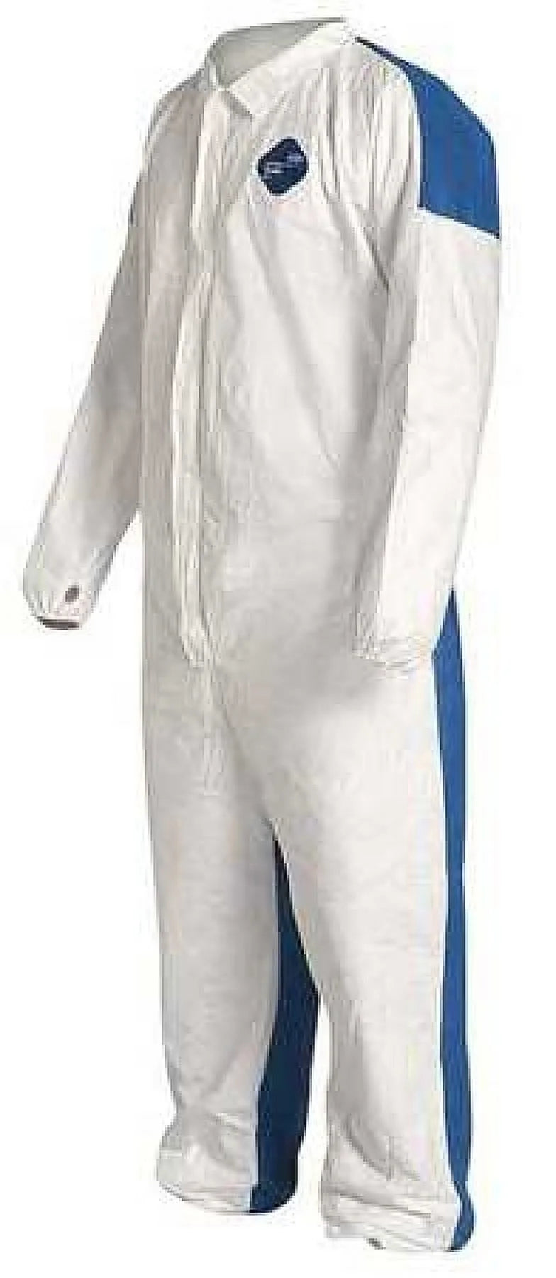 White Blue Coverall S607