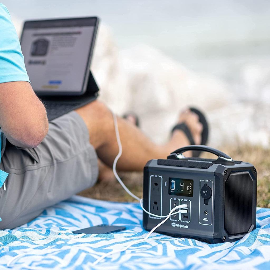 280Wh Portable Power Station with 110V/300W AC Outlets G61723