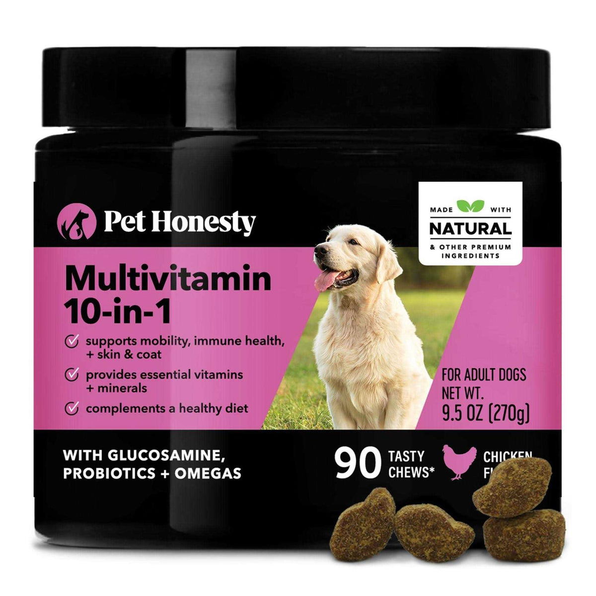 10 in 1 Multivitamin Glucosamine Soft Chews S218940