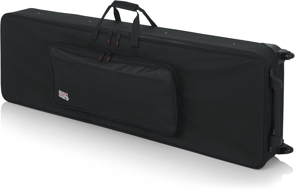 Lightweight Rolling Keyboard Case for 88 Note Keyboards and Electric Pianos E6761