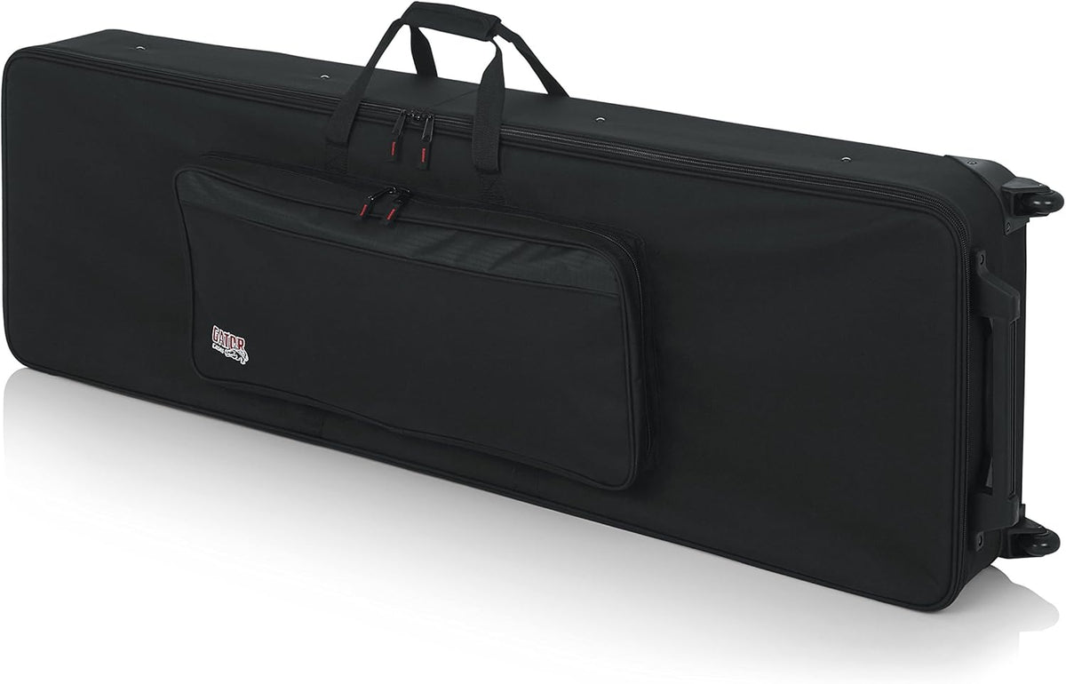 Lightweight Rolling Keyboard Case for 88 Note Keyboards and Electric Pianos E6761