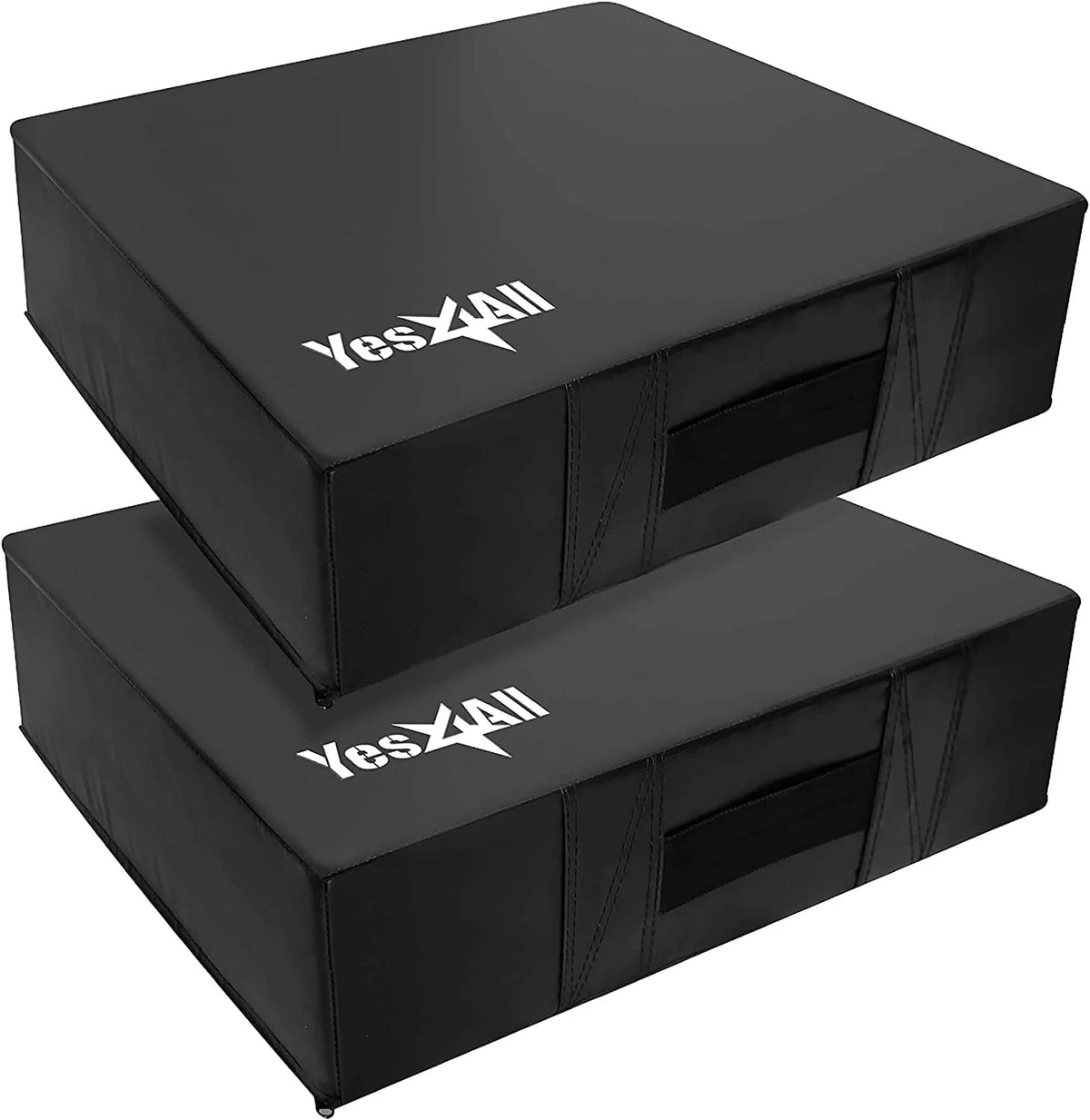 Black Weightlifting Drop Pads Pair C73516