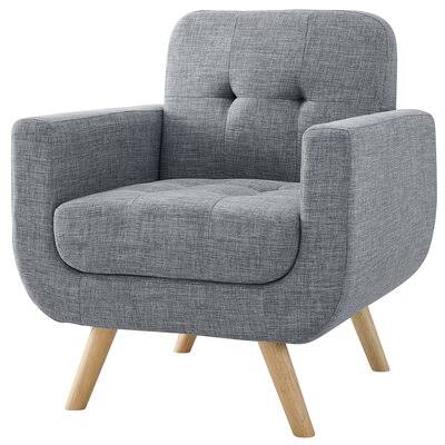 Silver Gray Club Chair E2352