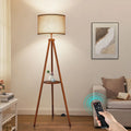 63" Tripod Floor Lamp with Shelves H6607