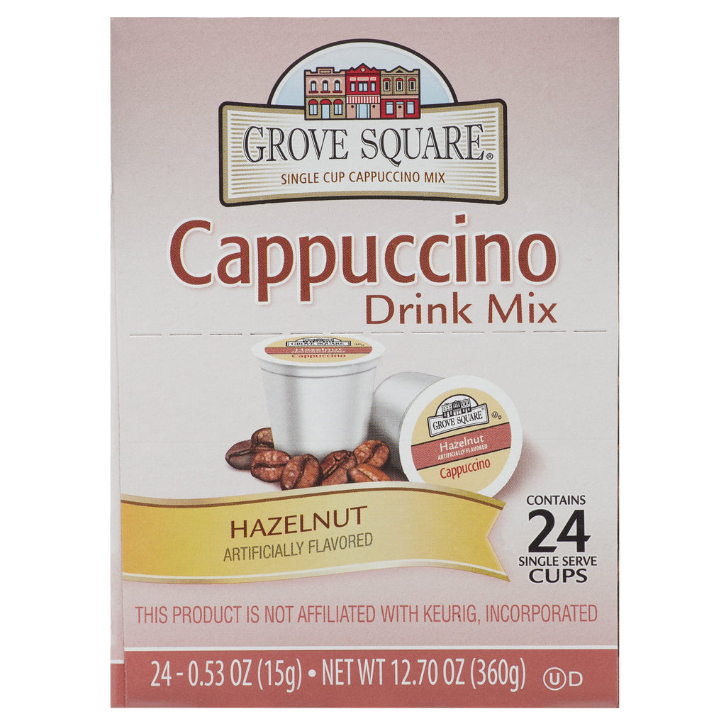 Hazelnut Cappuccino Coffee Pods, 24 Count W804523