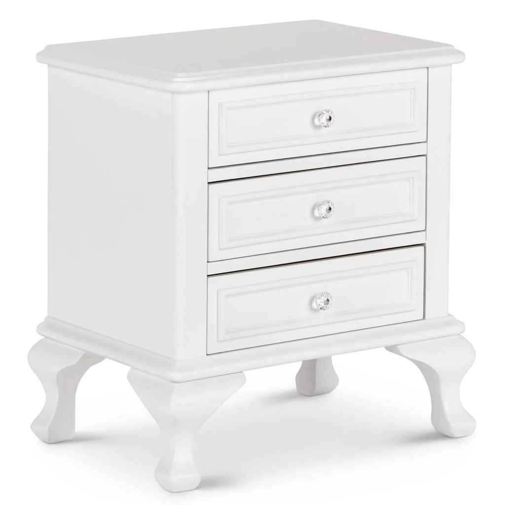 White 4 Piece Twin Kids Bedroom Set U96960