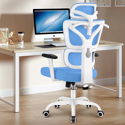 Black Ergonomic High Back Reclining Mesh Office Chair M596727