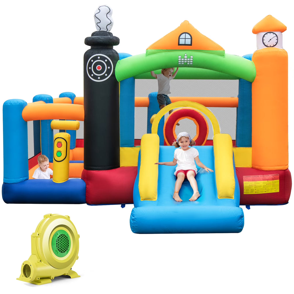 Inflatable Bounce Castle with Ocean Balls & 950W Blower I80304