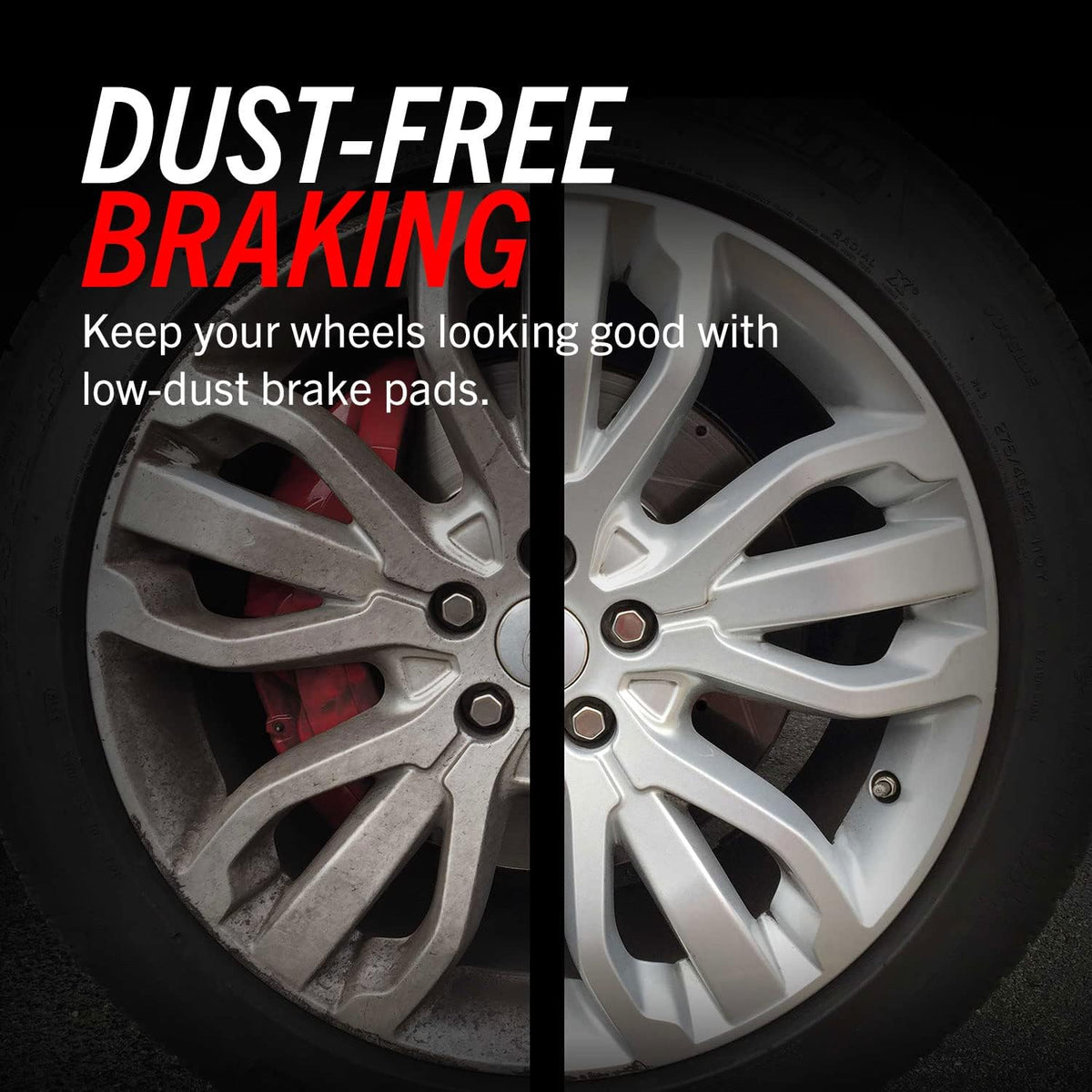 Front Z23 Carbon Fiber Brake Pads with Drilled & Slotted Brake Rotors Kit D273