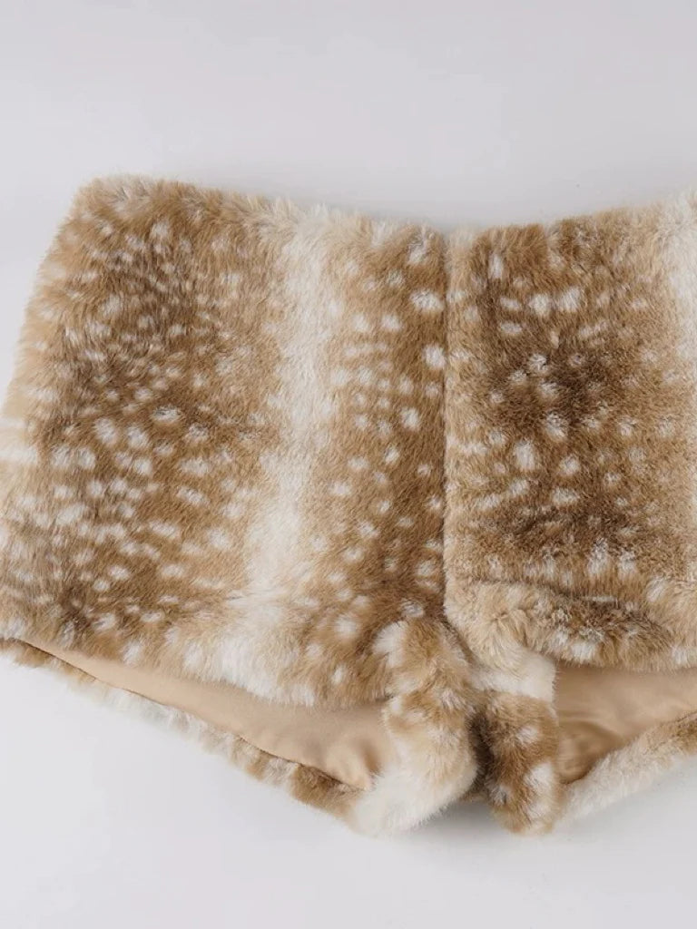 Deer Fur Shorts W5191