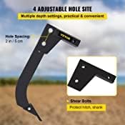 18" Shank Length Box Scraper Shank with 2 Locating Pins and 2 Plough Tips O327
