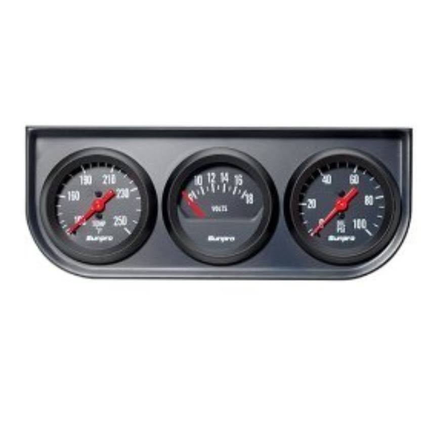 Triple Gauge Kit Black Dial T329