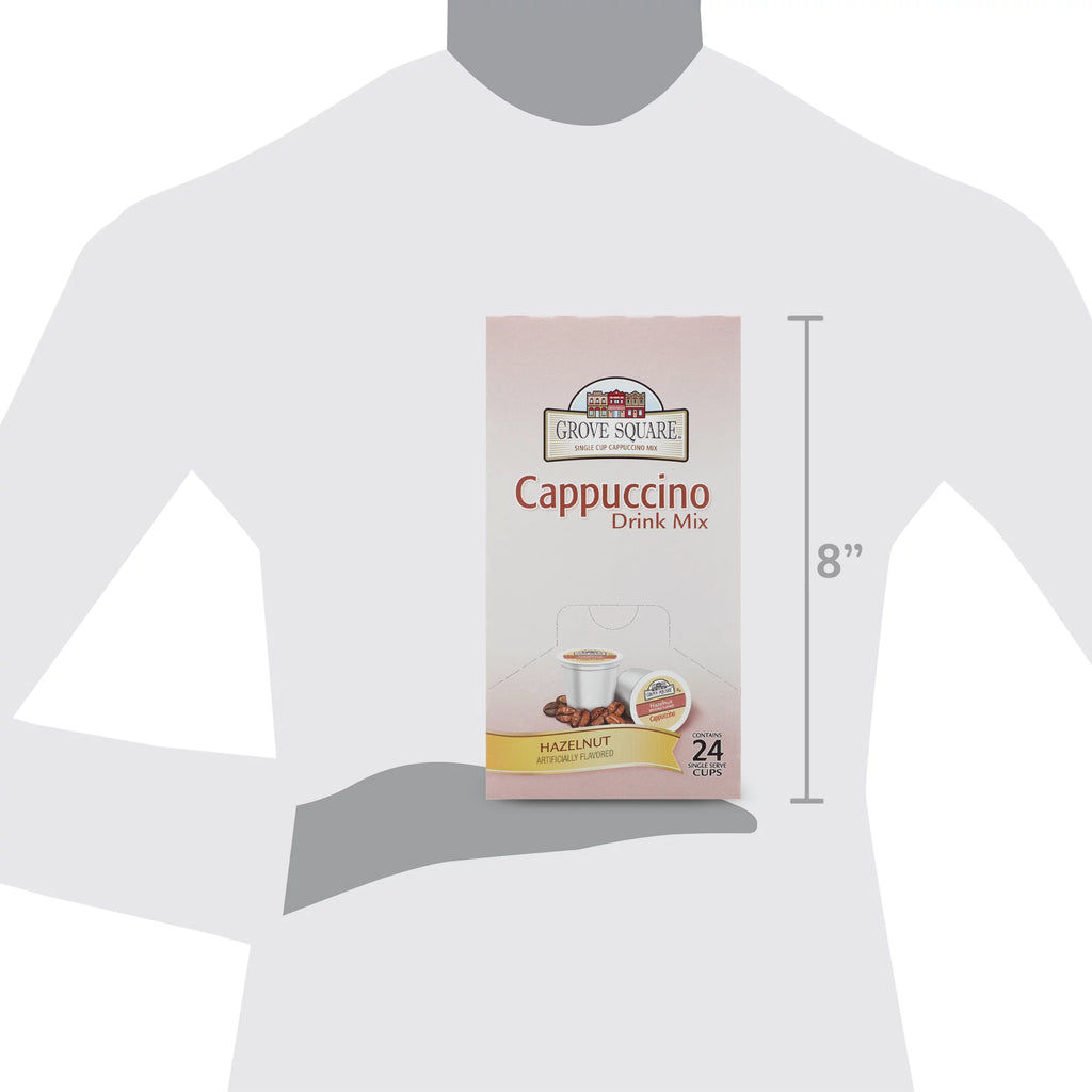 Hazelnut Cappuccino Coffee Pods, 24 Count W804523