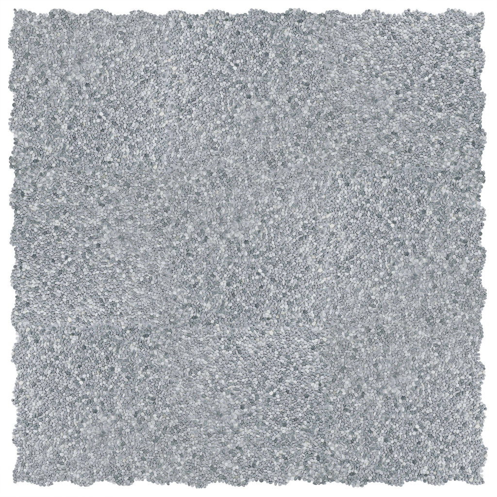 Cloud Grey Mini Pebble Stone Mosaic Floor and Wall Tile W70044