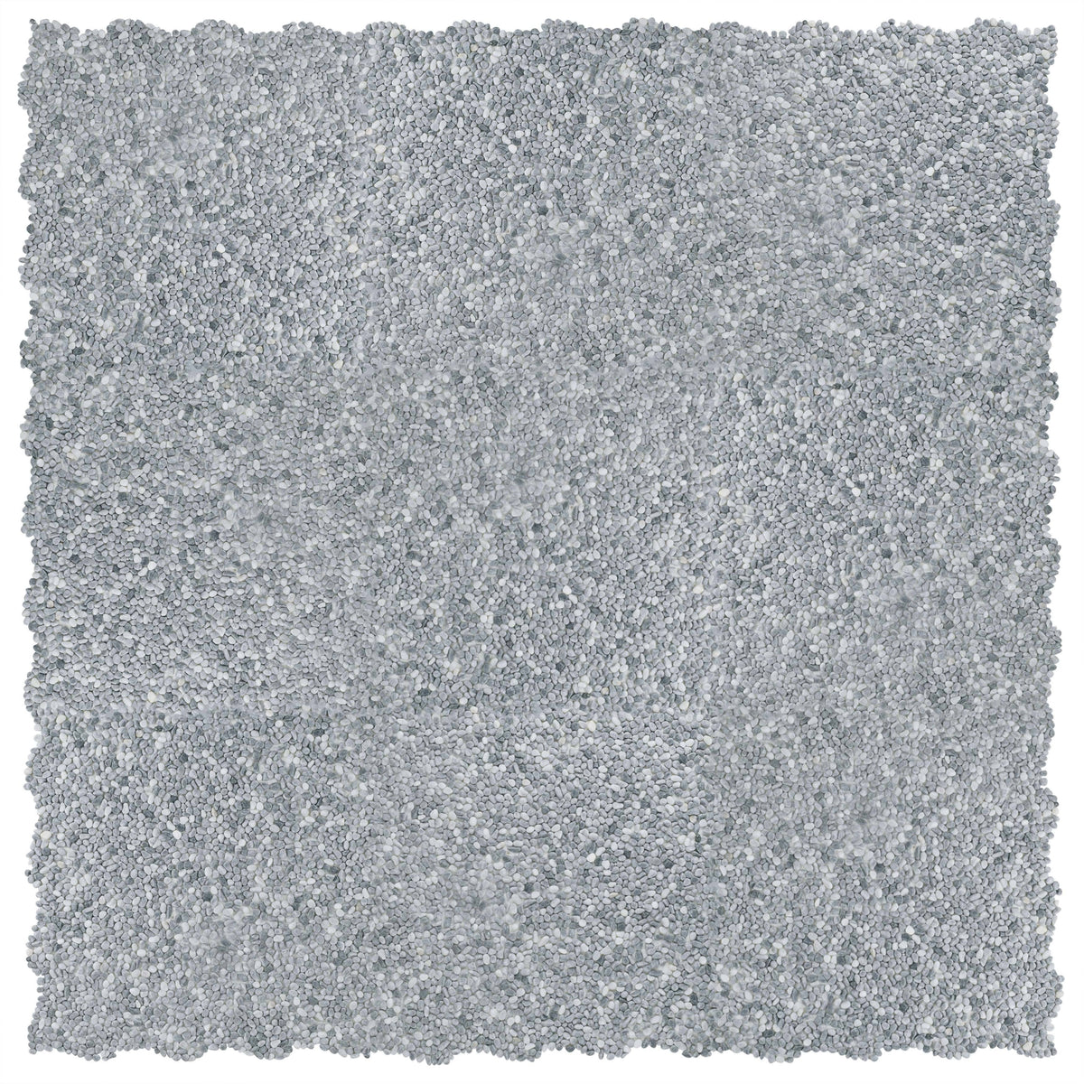 Cloud Grey Mini Pebble Stone Mosaic Floor and Wall Tile W70044