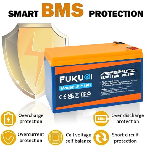 12V 20Ah LiFePO4 Lithium Battery Z85050