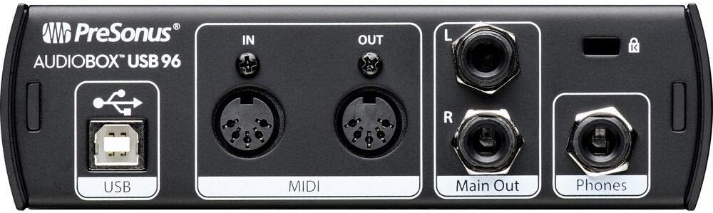 Audio Interface with Studio Monitors and Cables I511