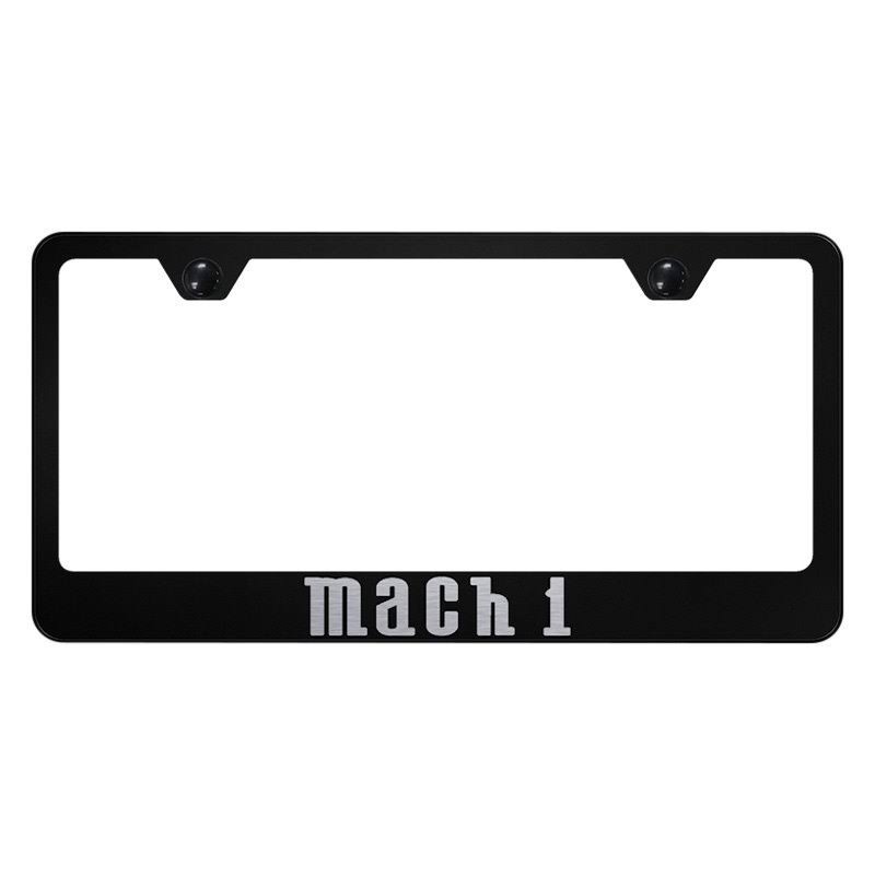 Black Laser Etched Frame M815
