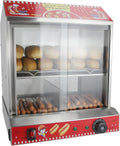 Commercial Hot Dog Steamer with Bun Warmer Machine N1740